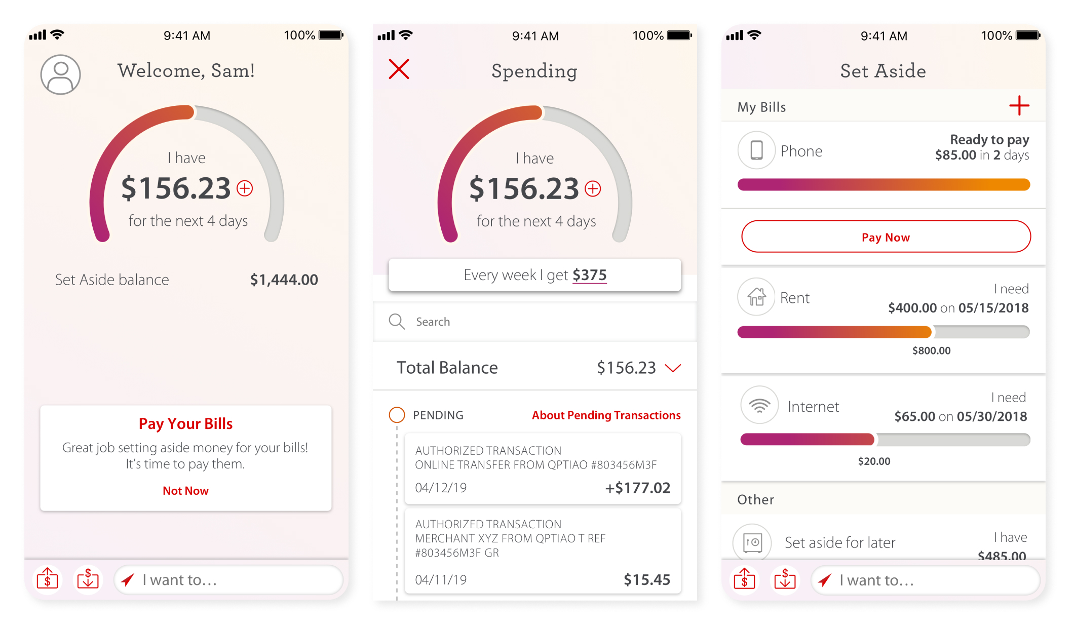 Greenhouse Banking App 1-3